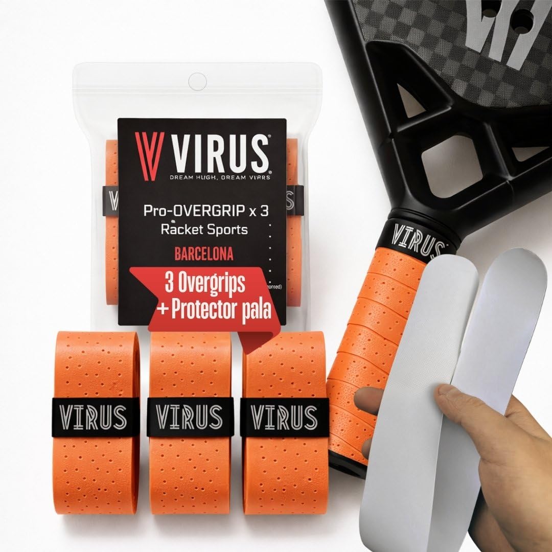 VIRUS Overgrip Pack de 3 + Protector de Pala — view 7