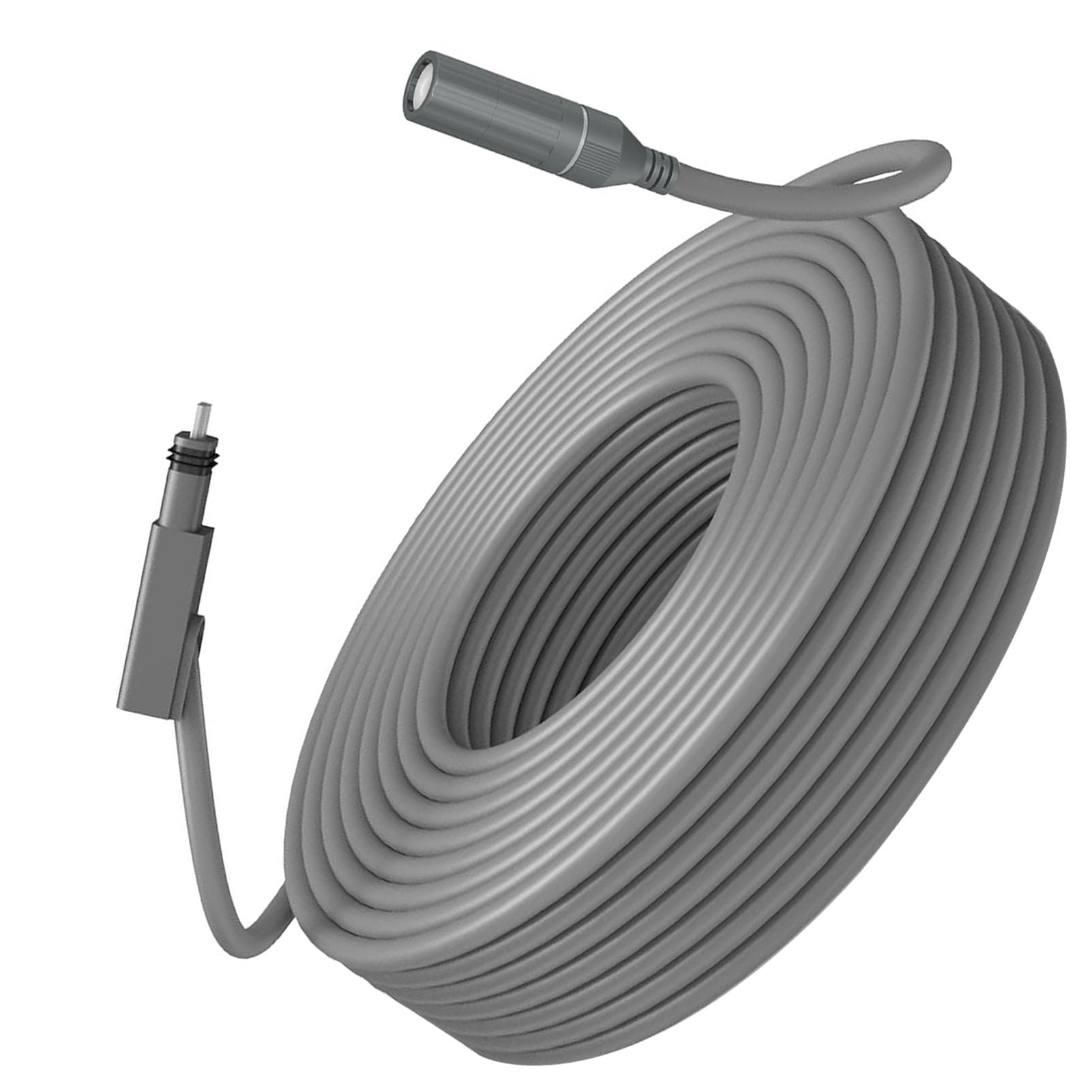 Cocoarm Cable de Extensión Satelital de Caucho y Cobre Rojo Cable de Repuesto Hembra RJ45 Transmisión Estable de 1200 Mbps Fácil Configuración para Antena Parabólica Gen 2 Uso en el Hogar y la