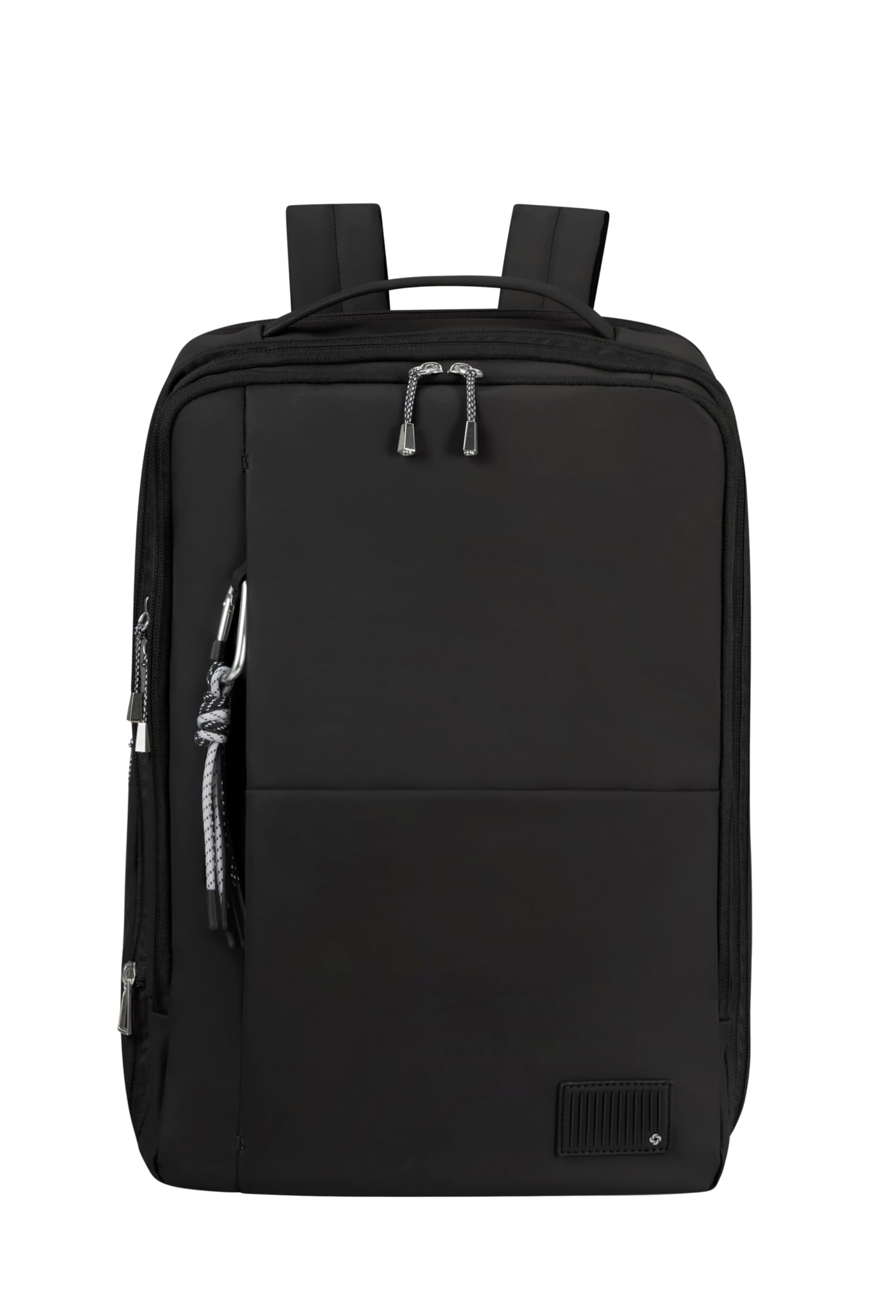 Samsonite Wander Last - EasyJet Kabinentasche (44 x 30 x 16.5/21.5 cm - 26/29 L - 1.30 kg) - Untersitz Handgepäck, Flugzeug Rucksack M, Underseat - Schwarz (Black)