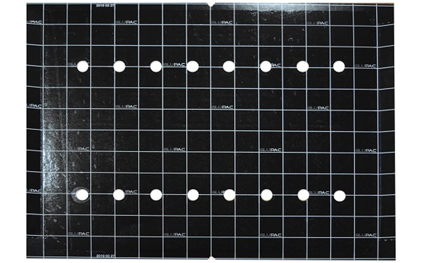 Universal Glueboard Flykiller – Small Sticky Traps Replacement for Electric Fly Killers – Discreet Indoor Use – Black – Pack of 6