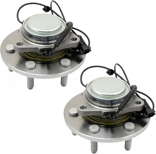 Vista 1015 de TRQ Juego de 2 rodamientos y bujes de rueda trasera izquierda y derecha compatible con Ford Expedition 2007-2010 Lincoln Navigator 2007-2010