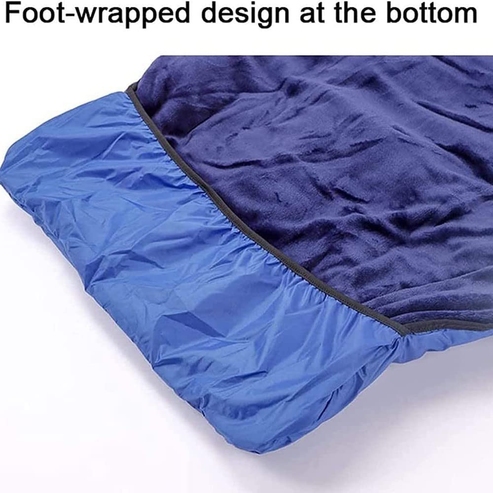 Manta for silla de ruedas, funda acogedora for silla de ruedas, funda for silla de ruedas con forro polar for la parte inferior del cuerpo, fundas for silla de ruedas siamesas medio envueltas, funda f