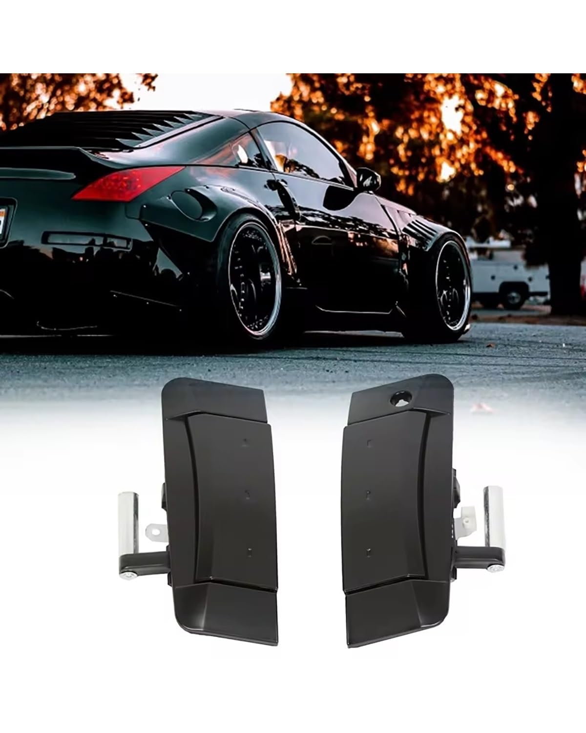 Exterior Door Handle Car Left Right Outside Exterior Black Door Handle For 350Z 2003-2009 80607-CD41E 80607-CD41D Car Outer Handle
