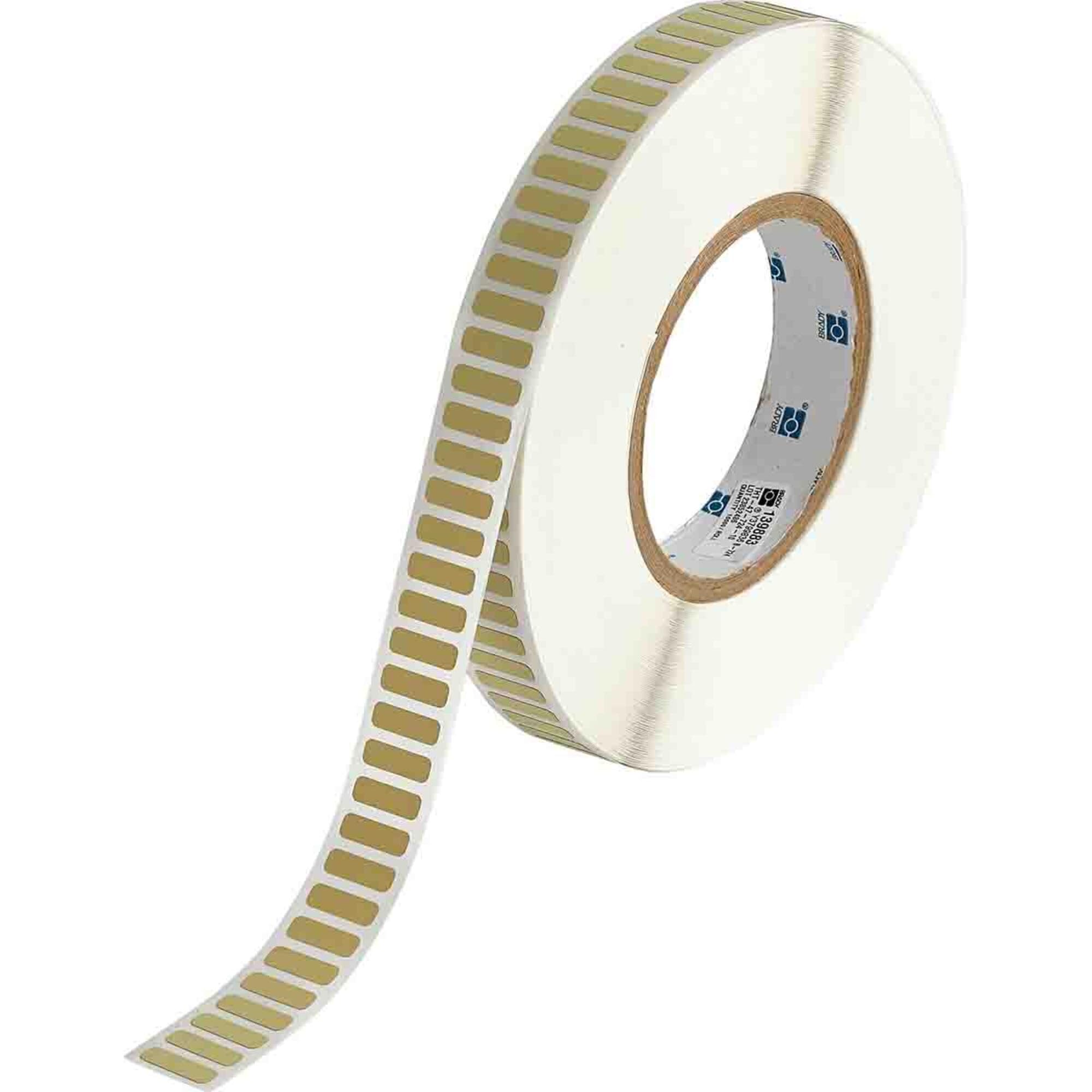 Brady THT-47-724-10, UltraTemp Amber Polyimide Label