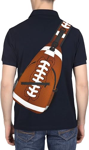 Miniatura 6 de Bolso bandolera de voleibol para hombres y mujeres Fútbol americano talla única Fútbol americano, Baseball, Basketball, Football, Golf Ball,