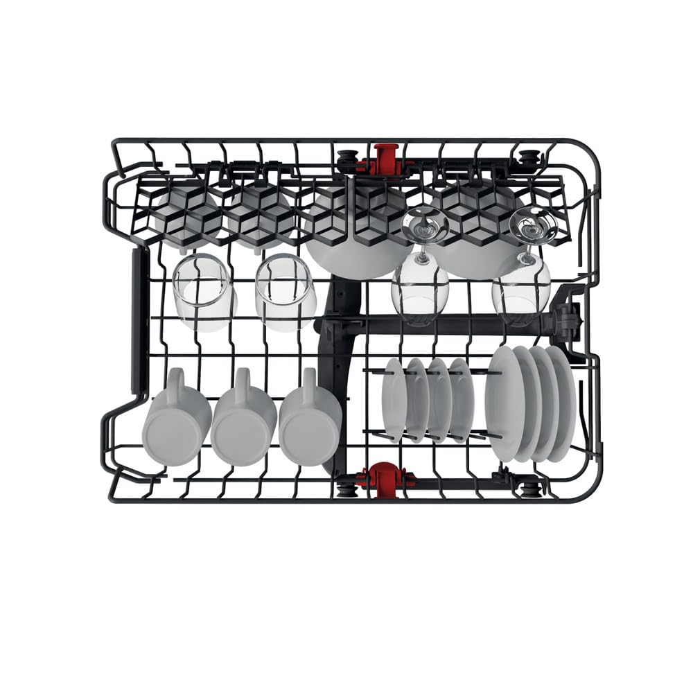 Whirlpool WSIC 3M27 - Lavastoviglie slim da 45 cm, 10 coperti, classe A++, Sesto senso