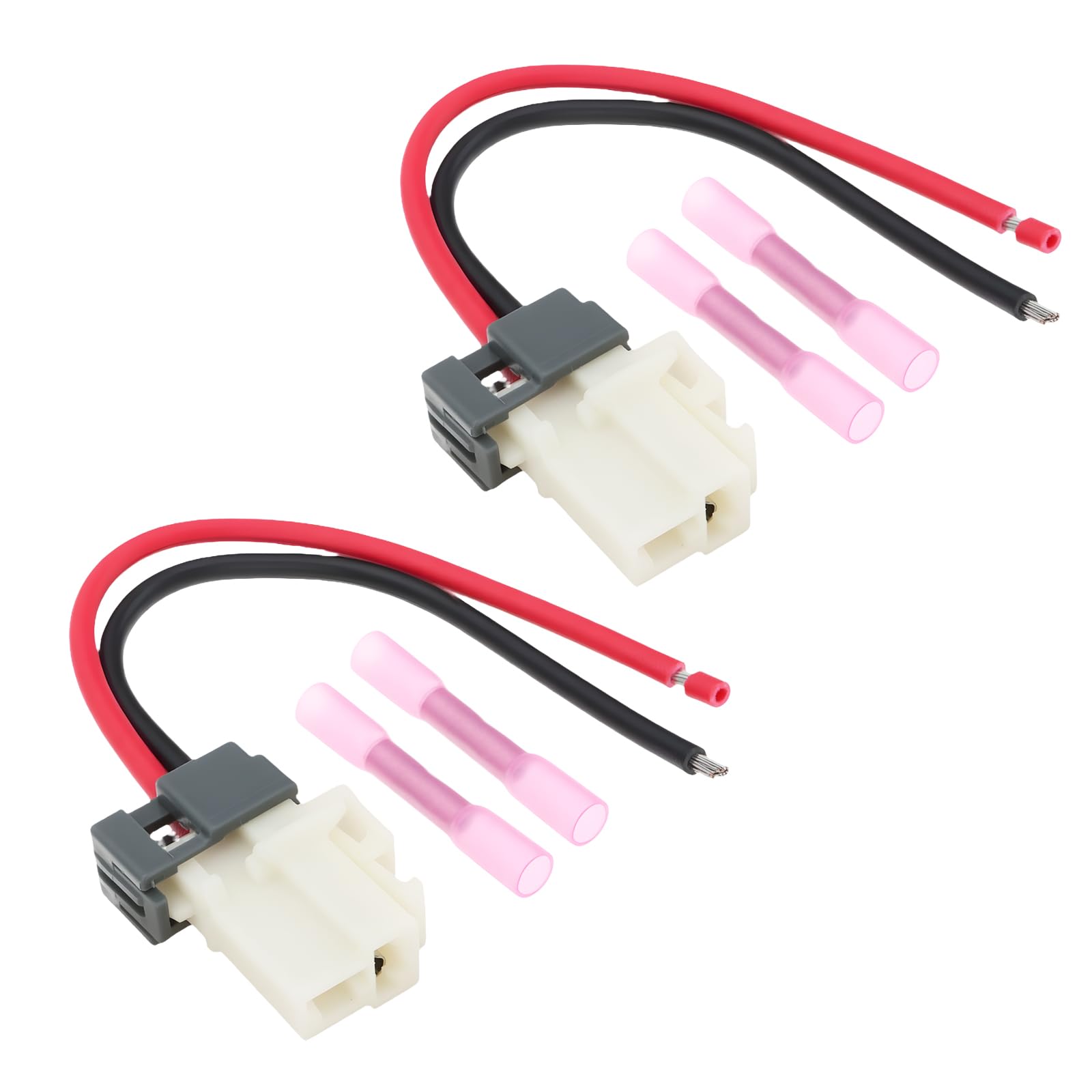 VGOL 2pcs Car Blower Motor Pigtail Connector Harness 18952-02224AS Compatible with Kia Forte 13-18