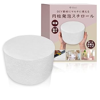 【発泡スチロール　クレイケーキ　土台】サイズいろいろ　60個 発泡スチロール クレイケーキ 土台】サイズいろいろ 60個