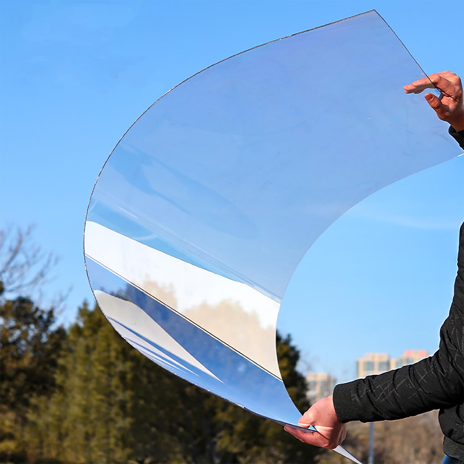 Plaque Polycarbonate Pour Serre Jardin Feuille Transparente Pour Toit Et Auvent Entrée