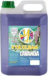 Sabonete Líquido LAVANDA Perfumado YTA CLEAN Perfumado, Ação Hidratante e Bactericida 5 Litros