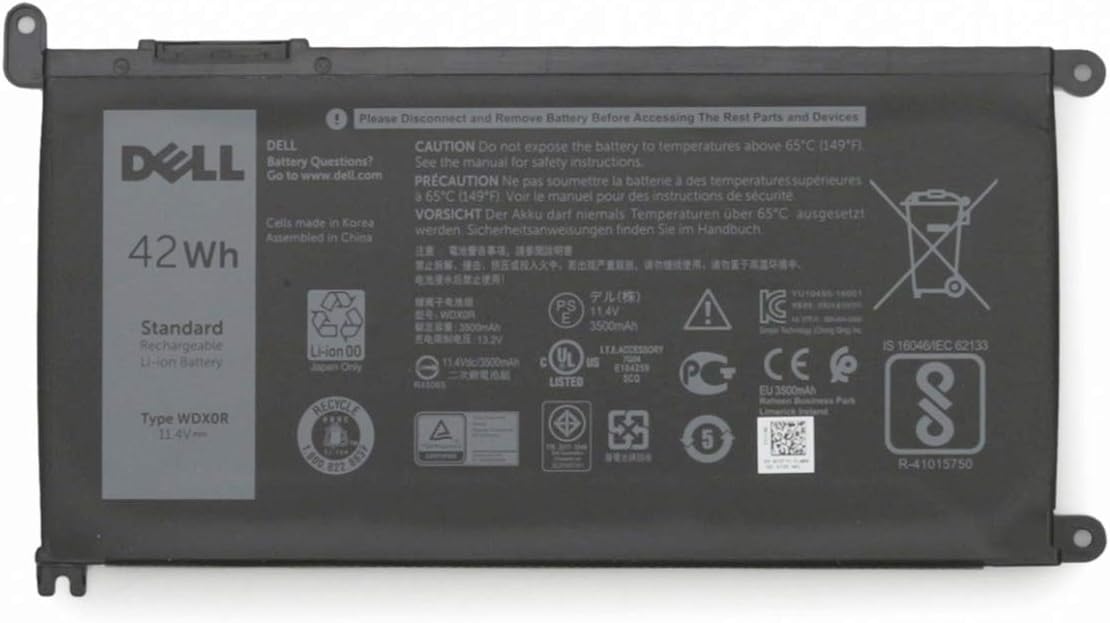 Dell Battery 42Wh original suitable Inspiron 15 (5579) series