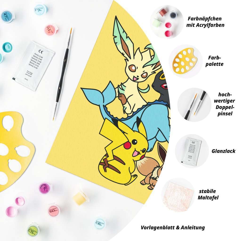CreArt Adults Trend Pokémon - Eevee Evolutions