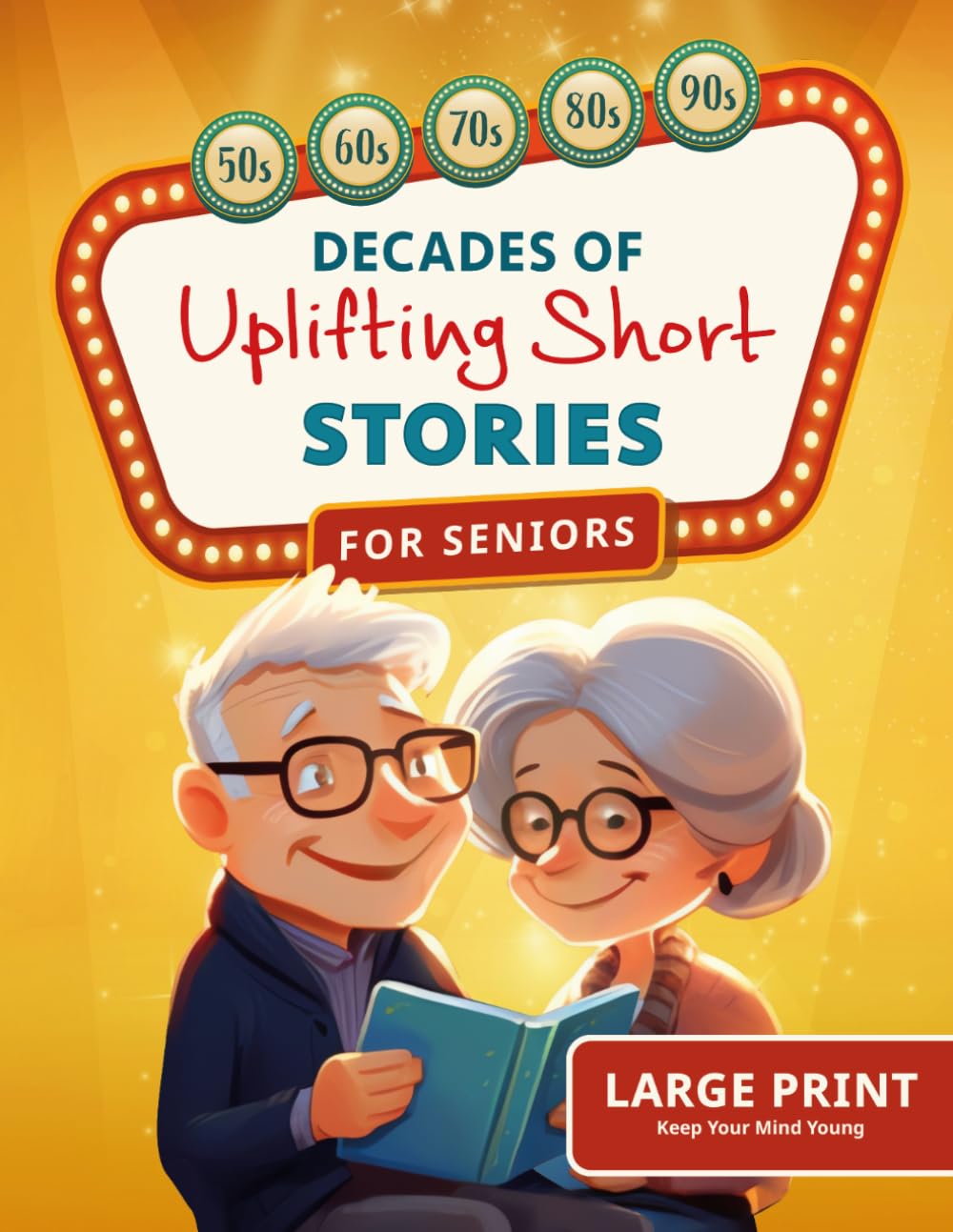 Decades of Uplifting Short Stories for Seniors Book Paperback Hope Humour Laugh