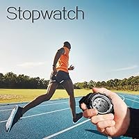 Vista 3 de 10ATM 328.1 ft Reloj deportivo impermeable al aire libre para nadar con luz trasera, cronómetro, función de cronógrafo, soporte de doble zona