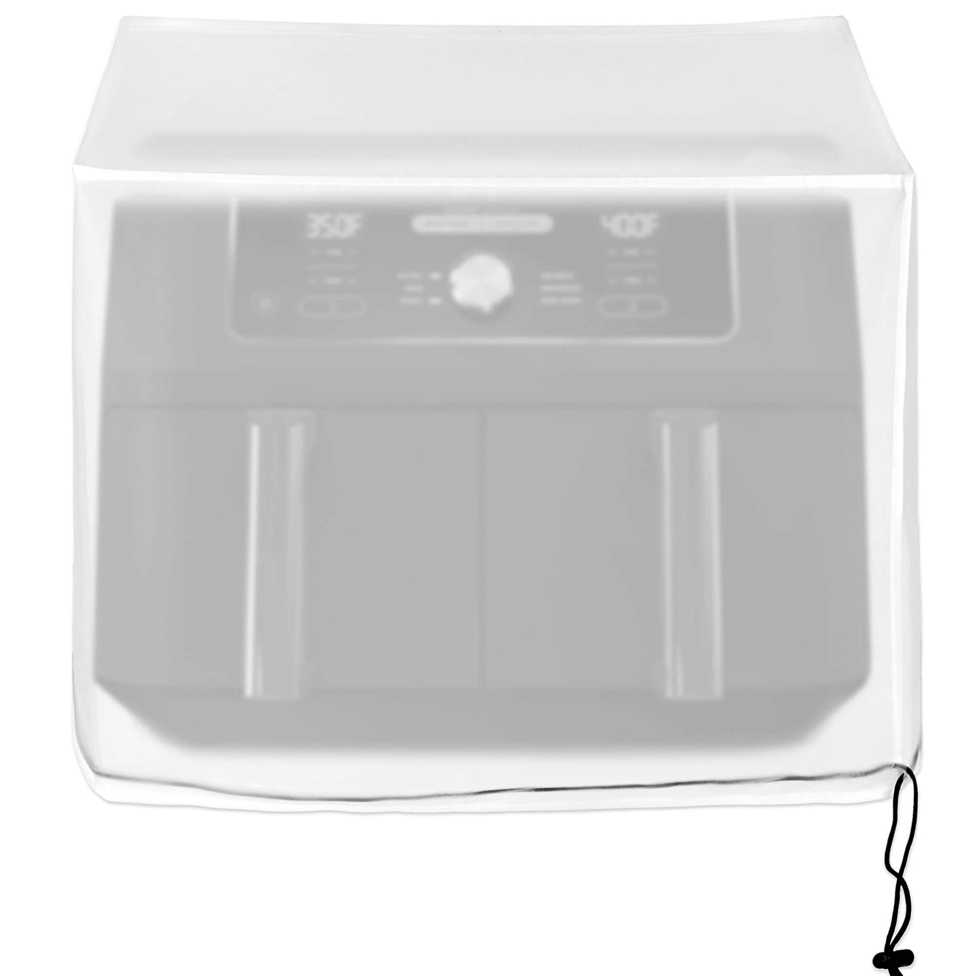Air Fryer Dust Cover also for Microwave Oven,Cocktail Maker Water Proof Lightweight Covers with drawstring, Compatible with Gourmia, Breville, Ninja -23W x18D x13H in