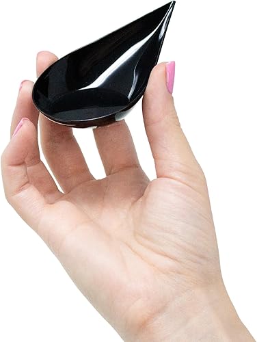 Miniatura 2 de CMJJ 480 - Mini cucharas de postre de plástico reciclable para fiestas platos desechables transparentes bandeja para servir para eventos