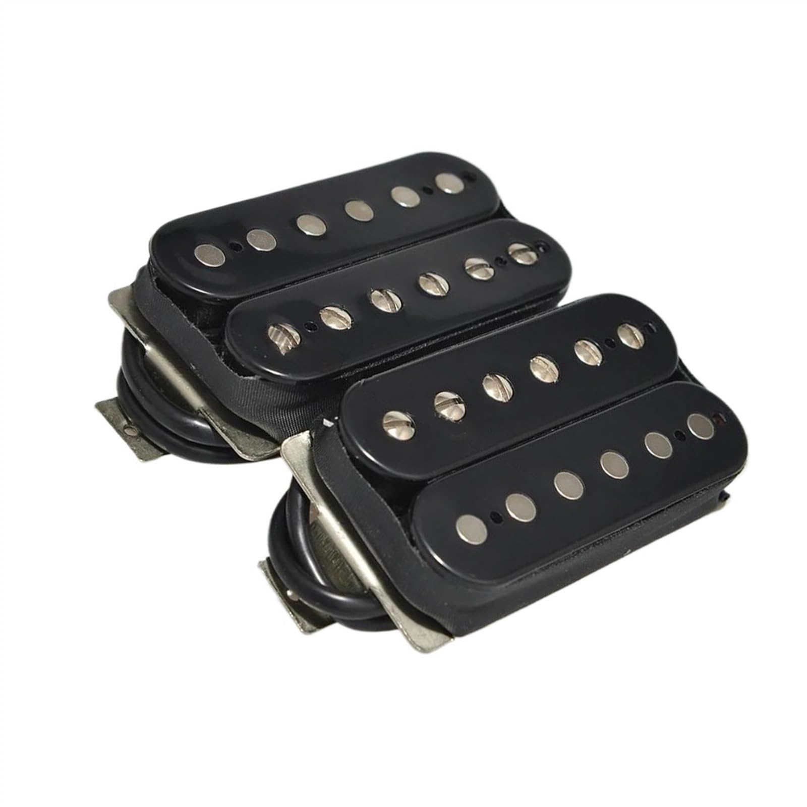 piezas de guitarra eléctrica Pastilla GB Style Alnico II Bridge Humbucker Pickup Imán Alnico 2 Negro Para Guitarra Eléctrica