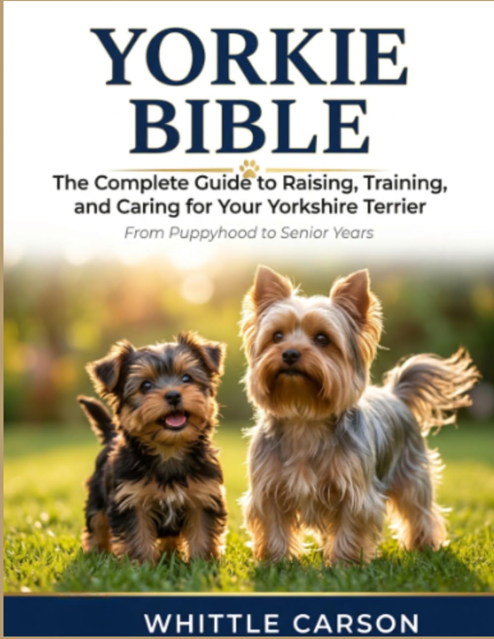 Yorkie Bible: The Complete Guide to Raising, Training, and Caring for Your Yorkshire Terrier