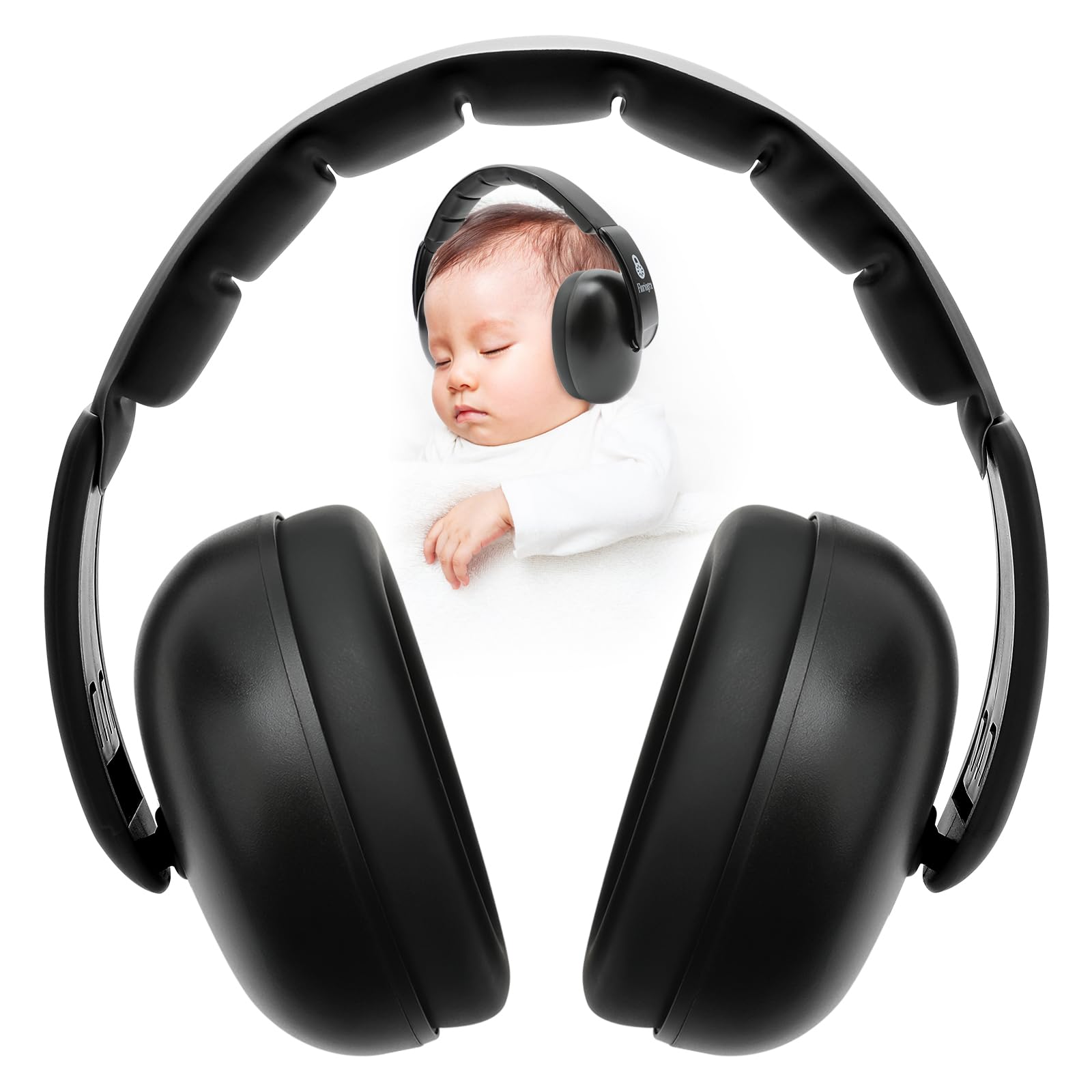 Baby Headphones for Noise - Upgraded Baby-Friendly Ear Muffs Noise Protection - Noise Cancelling Headphones - Ear Protection for 3 Months to 2 Years