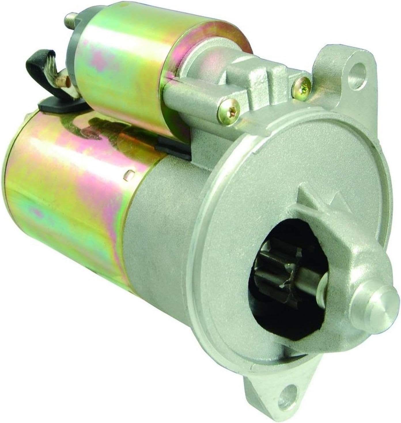 PREMIER GEAR PG-3241 Starter Compatible with Ford F150, F250, F350, E150 Econoline, E350, E250, E350 Club Wagon, Bronco, E150, Super Duty, P-350, F2TU-11000-AA, F2TZ-11002-A, F2TZ-11002-ARM, Grey