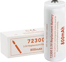 Replacement Battery for Welch Allyn 72300, 3.5V 800mAh,Rechargeable Nickel-Cadmium Battery