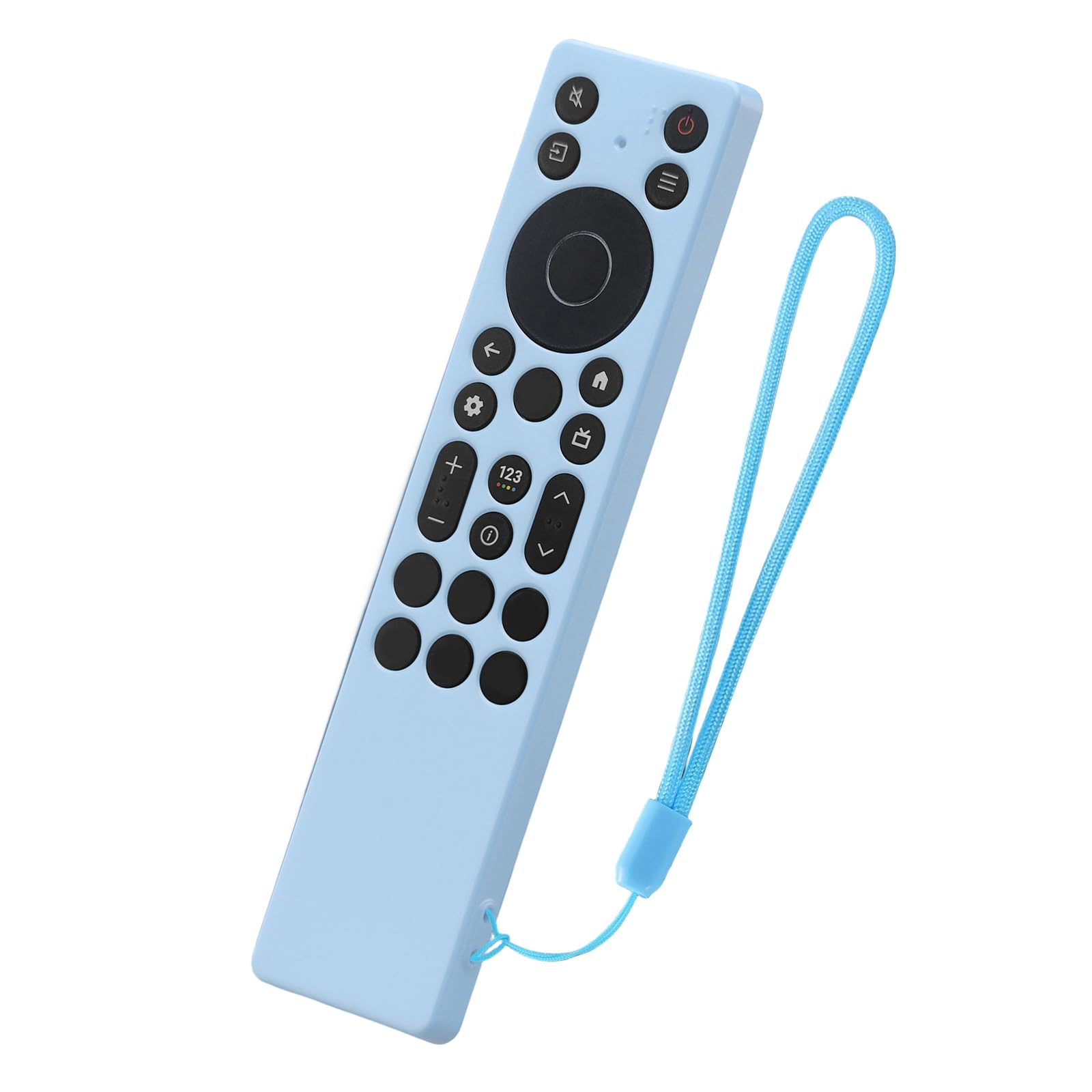 CAZSTYK Lightweight Tvs Remote Sleeve with Smooth Surfaces and Fingerprint Resistance Perfect for C923A / RC813A Remote Case Voice Silicone Covers