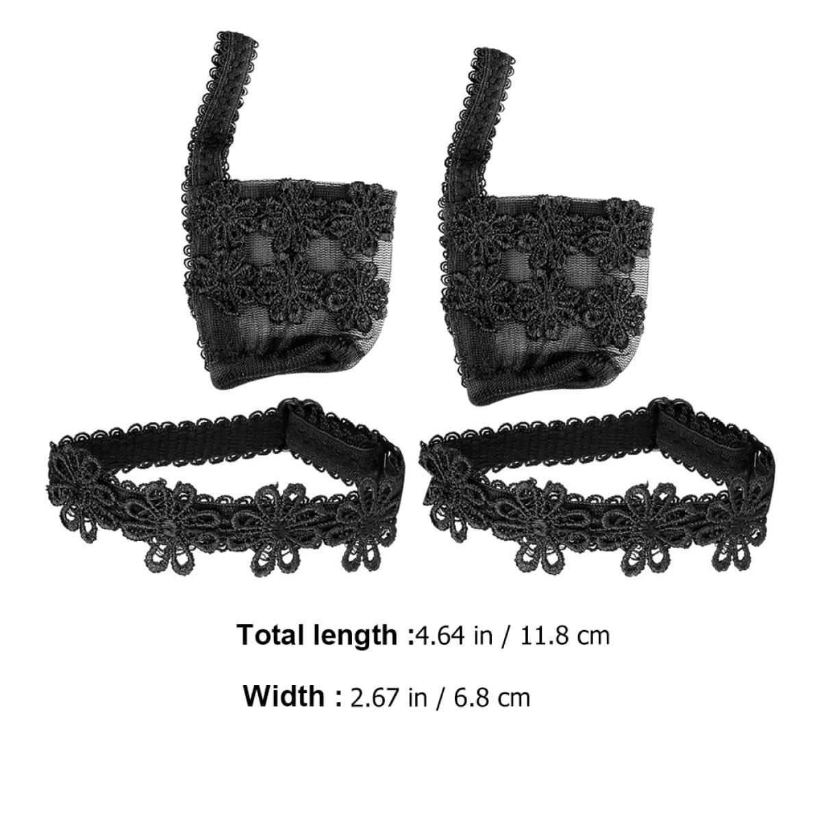 Ipetboom Chic High-heels Shoelaces Heel Protectors Stretchy Comfortable for Women