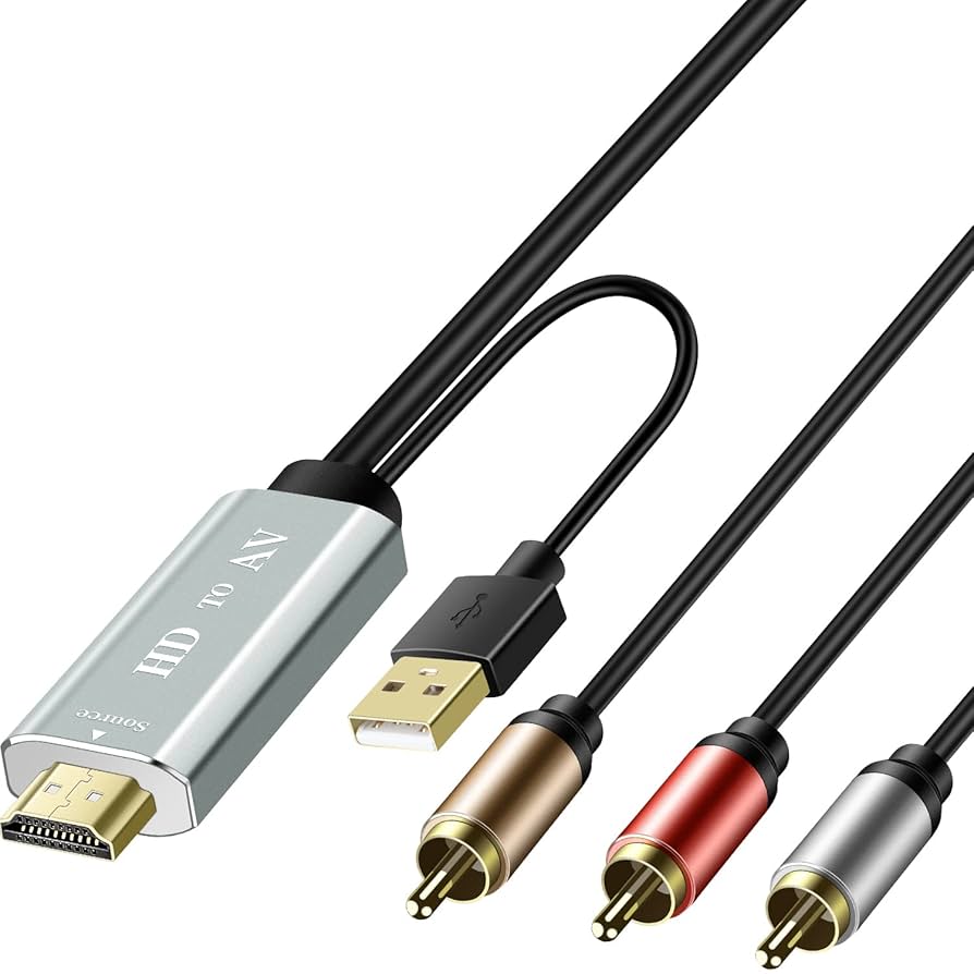 ［chi様］AV to HDMI Amazon.com: RCA to HDMI Converter AV/CVBS to HDMI Video