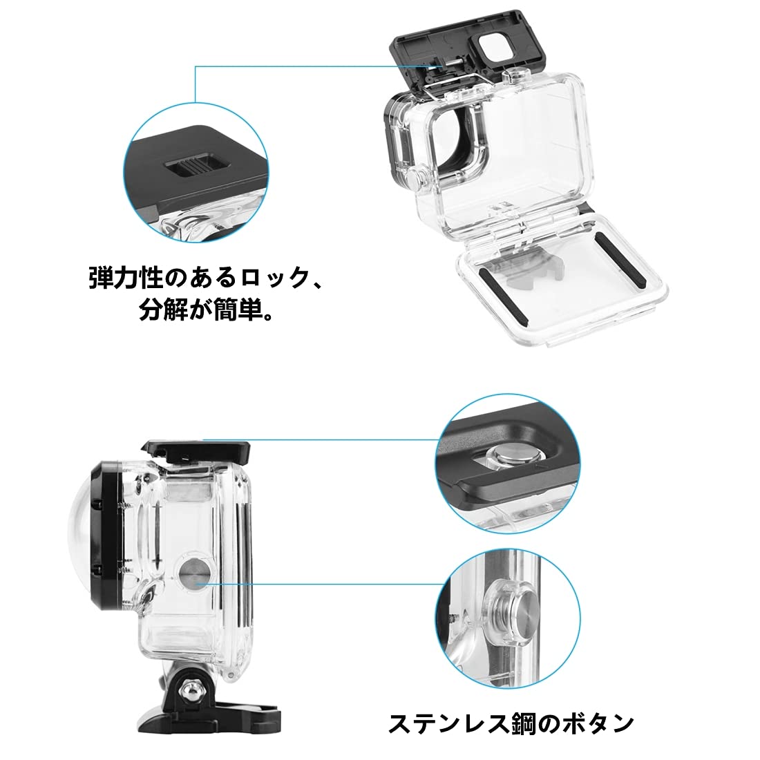 GoPro - 【お得セット】GoPro HERO9 + Maxレンズ + ダイブハウジング Amazon | PULUZ GoPro Hero 9/10/11/12 Black Max Lens Mod 用