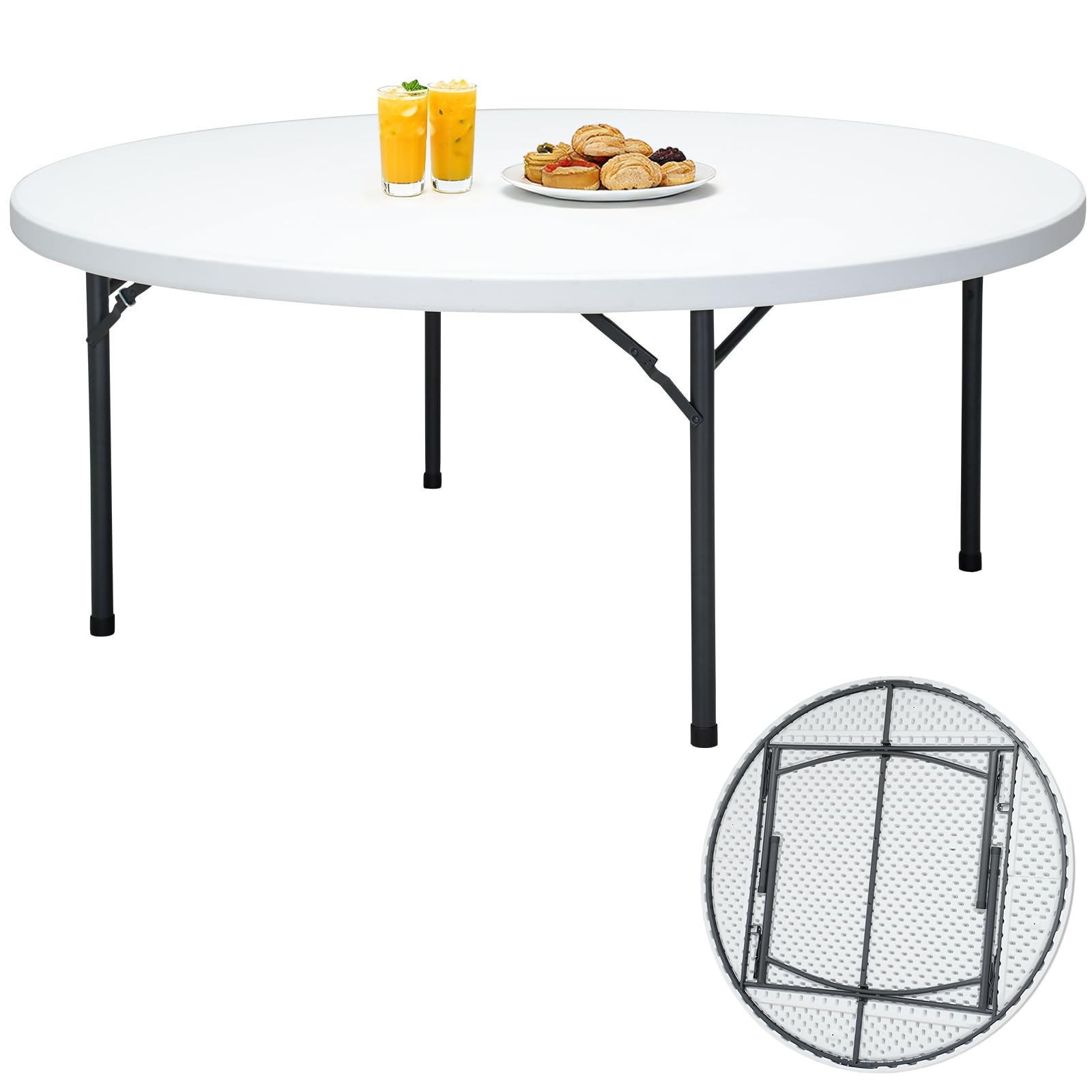 MAKE CHANGES 71 Folding Round Table
