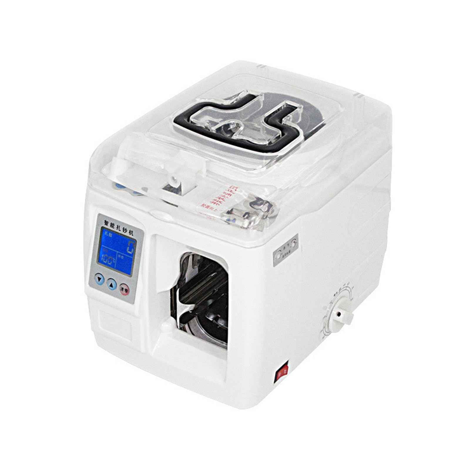 Contabanconote, XD-308 Macchina for raggruppare e rilegare banconote con display LCD per aziende