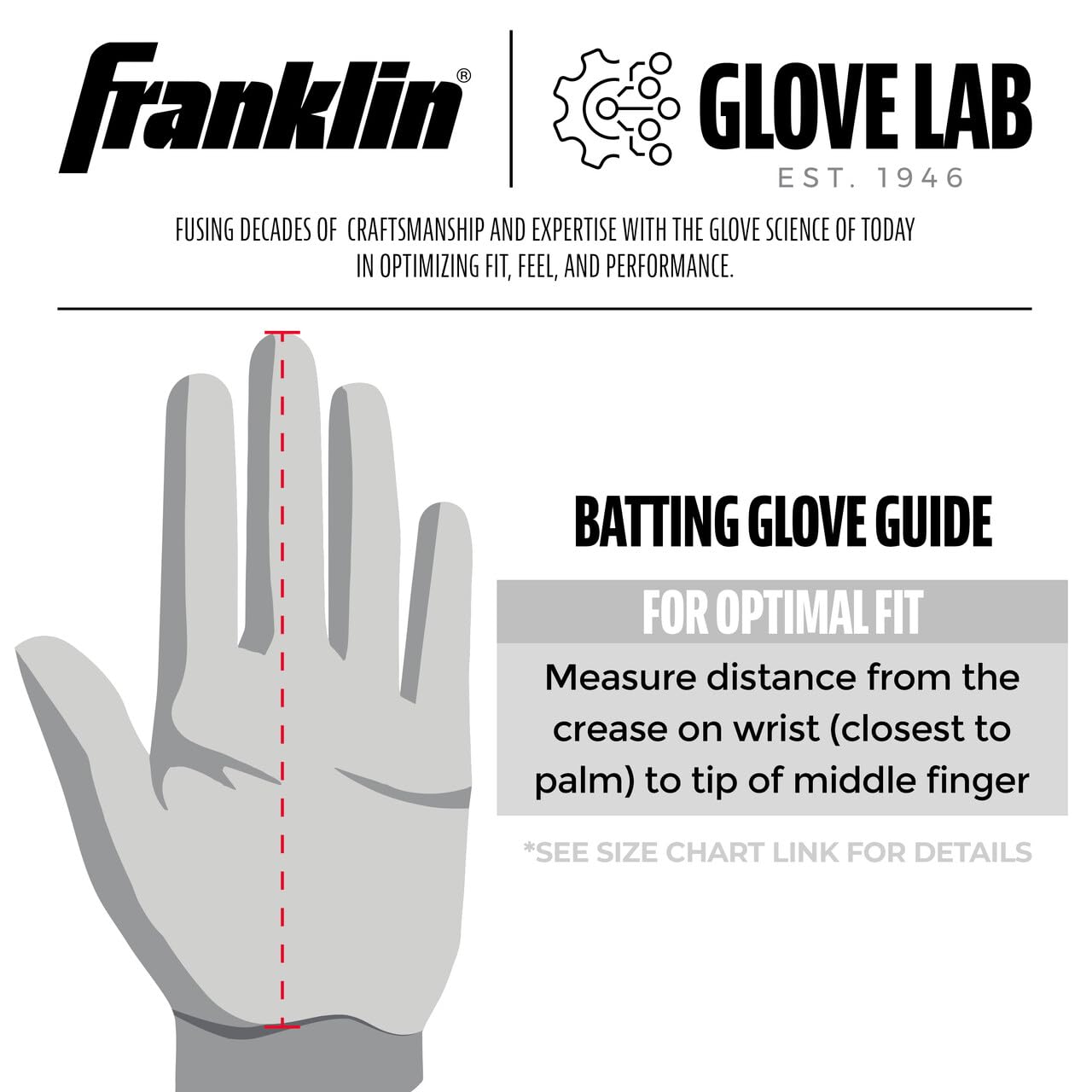 Franklin Sports USA - Guantes de bateo para mujer, CFX Pro Fastpitch + Lazo lento para ni as, guantes de bateo para adultos + j venes, pares de guantes de bateo, blancos + dorados, ni as S