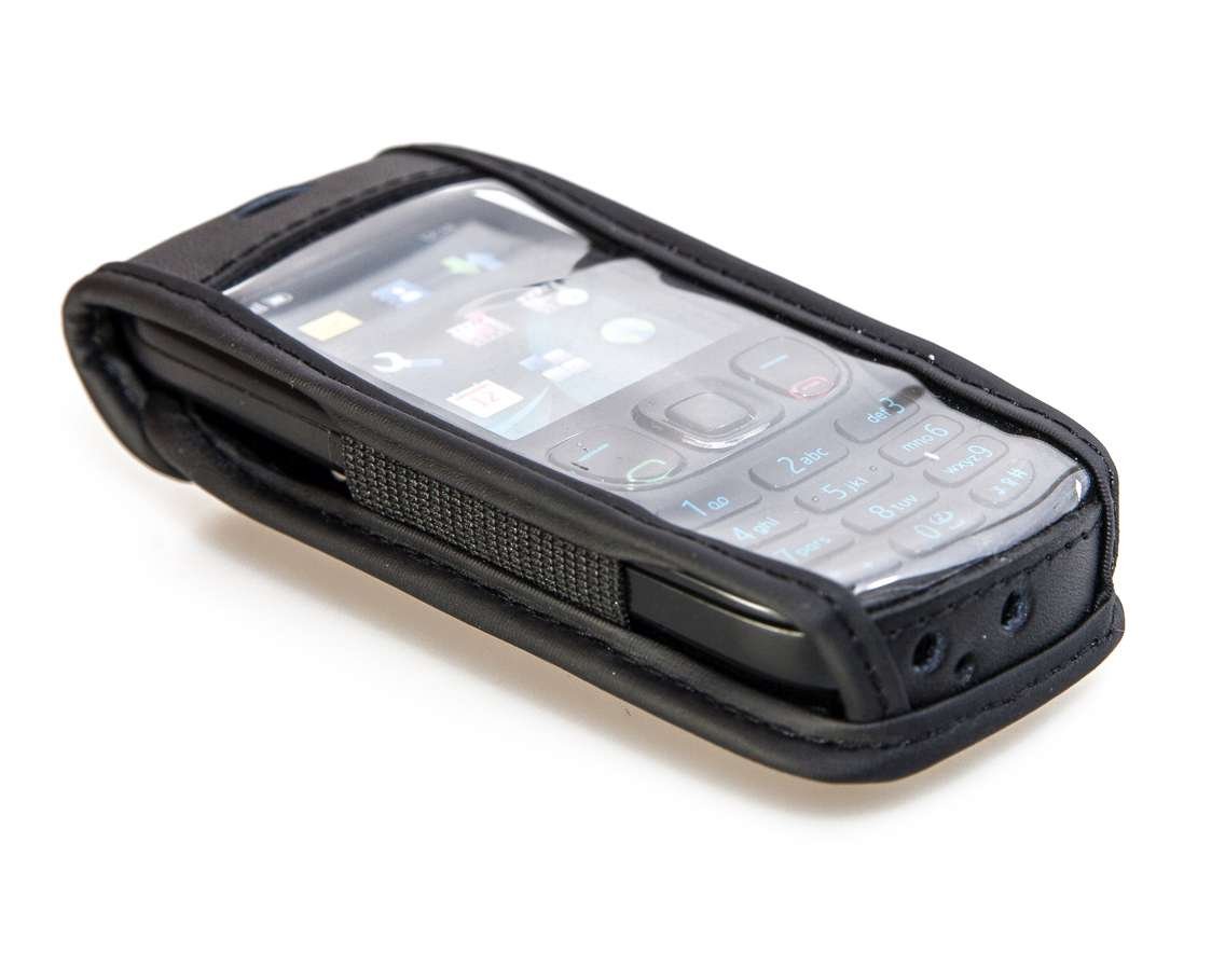 caseroxx Bolsa de Cuero con Clip para el cinturón para Nokia 3720