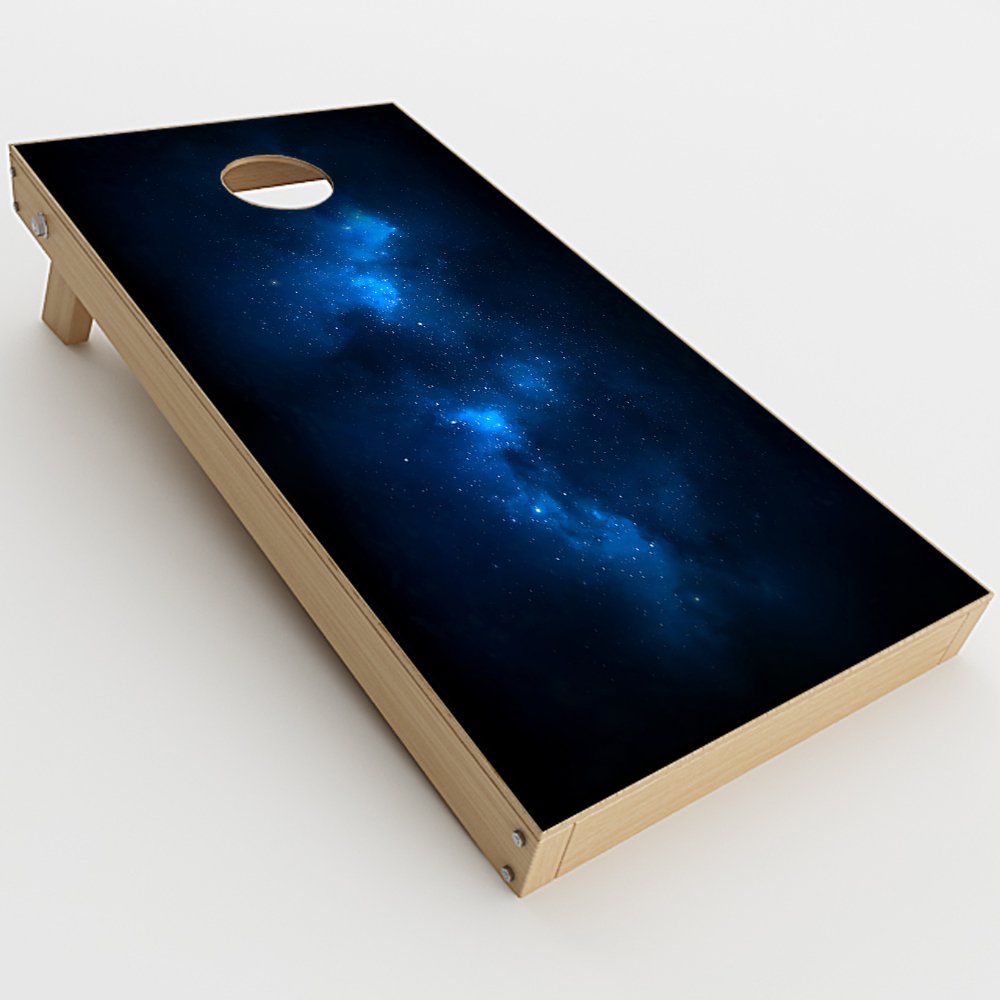 Skin Decal Vinyl Wrap for Cornhole Game Board Bag Toss (2xpcs.) Skins Stickers Cover/Space Galaxy Star Gazer