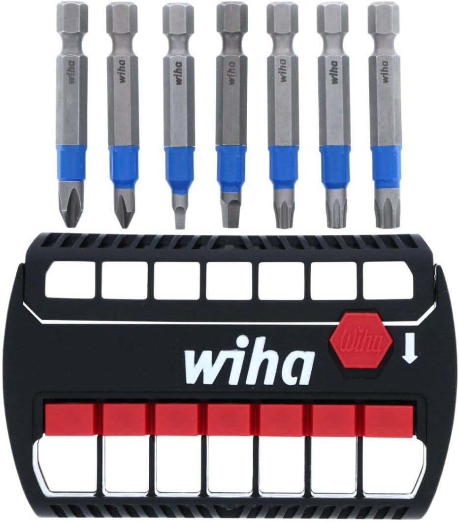 7 Piece TerminatorBlue Impact Bit Set - 2 Inch Bits