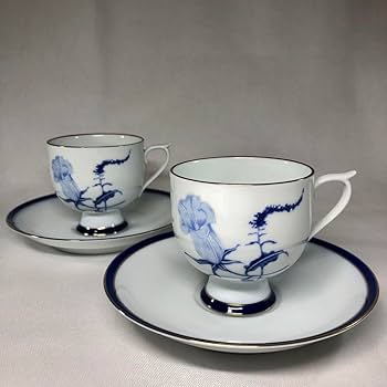 Amazon.co.jp: 深川製磁 君島一郎 コラボ ロイヤルブルー カップ