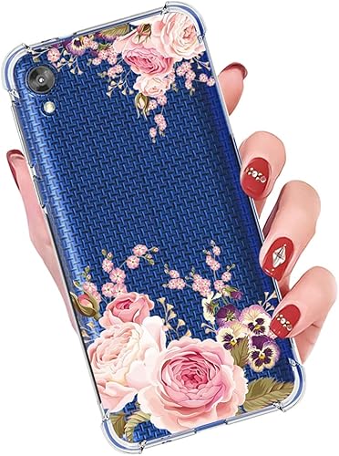 Miniatura 12 de Funda para Moto E6, Motorola E6 XT2005DL Linda Caso, Transparente Flexible Bumper TPU Suave Goma Silicona Funda para Motorola Moto E6