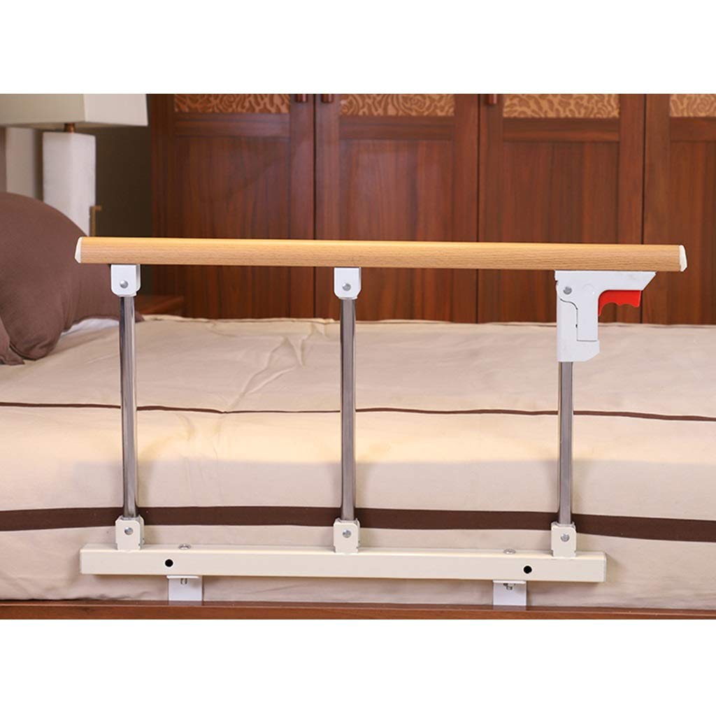Maniglia di Sicurezza per sponde del Letto, sponde di Sicurezza Pieghevoli per Anziani, Maniglia di Assistenza per disabili, parapetto in Metallo per Ospedale, capacità di carico 150 kg (co
