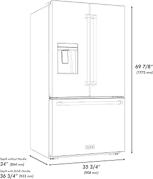 Amazon.com: Z Line Kitchen and Bath ZLINE Autograph 36 in. Black