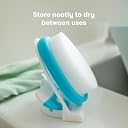 The 3-Step Cradle Cap System by Fridababy | DermaFrida The FlakeFixer | Sponge Brush, Comb and Storage Stand for Babies with Cradle Cap gallery image