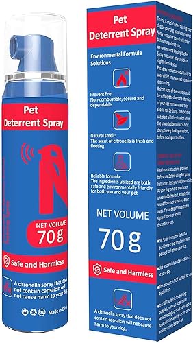 Spray corrector de mascotas para perro, 2.4 fl oz (2.4 fl oz), entrenador de instructor en aerosol para mascotas, seguro, humano y eficaz para dejar