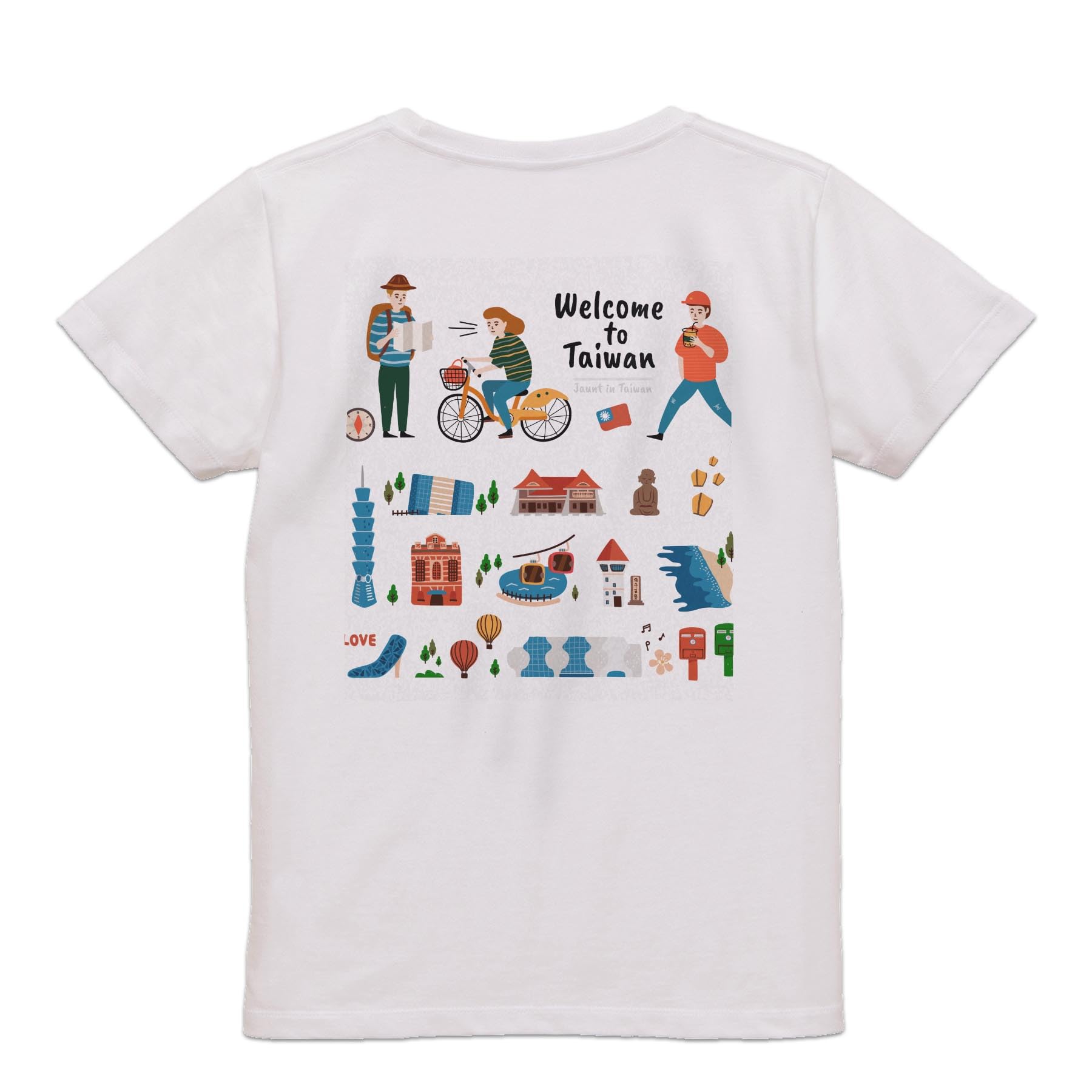 Amazon | [igsticker] バックプリント Tシャツ レディース M size