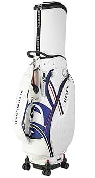 格安レディースゴルフキャディバッグ伸縮アームコロコロキャスター付‼️ 格安レディースゴルフキャディバッグ伸縮アームコロコロ