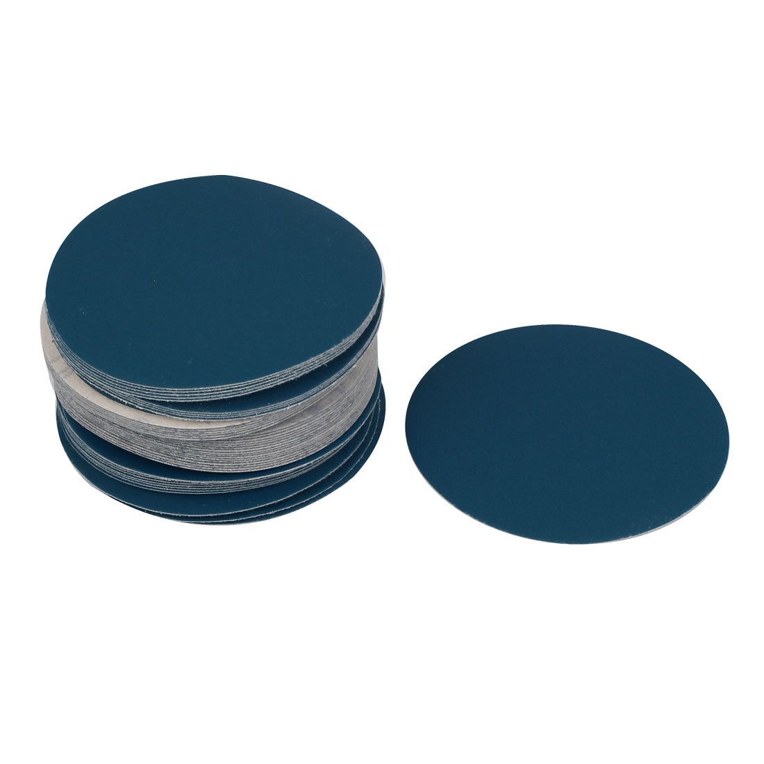 Aexit 5inch Flocking Abrasive Wheels & Discs Sandpaper Auto Car Paint Polishing Sanding Disc 400 Flap Wheels Grit 50pcs