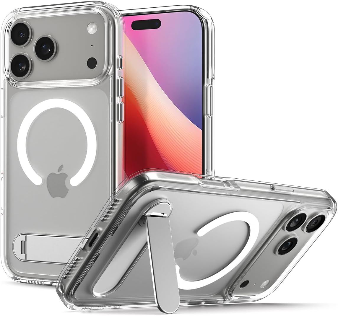 Spigen Ultra Hybrid S MagFit Case for iPhone 17 Pro Max (2025), Compatible with MagSafe Accessories … Spigen Ultra Hybrid S MagFit Case for iPhone 17 Pro Max (2025), Compatible with MagSafe Accessories …