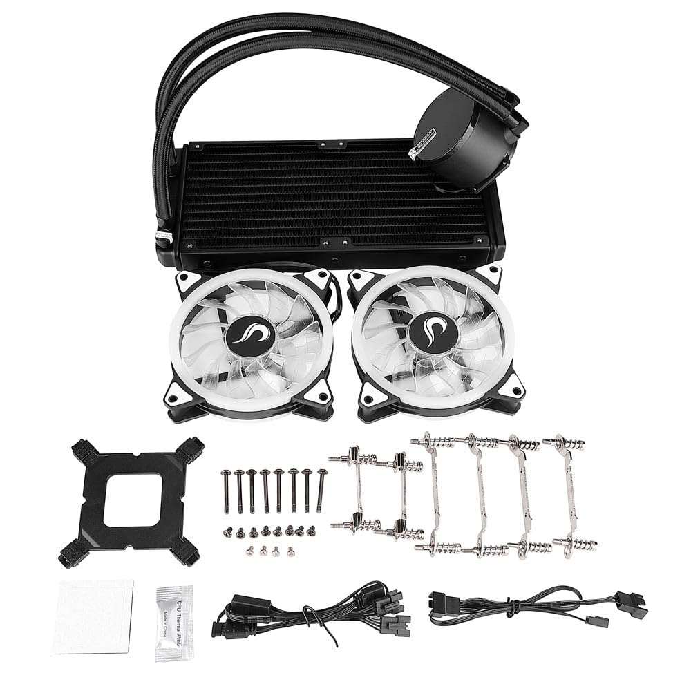Water Cooler Rise Mode Gamer Black, RGB, 240mm - RM-WCB-02-RGB