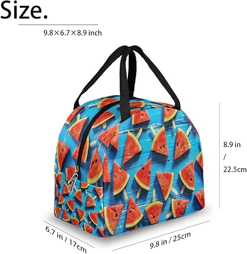 Miniatura 2 de Bolsa de almuerzo aislada reutilizable para mujeres y adultos, lonchera de alta capacidad, recipientes pequeños a prueba de fugas, bolsa portátil de