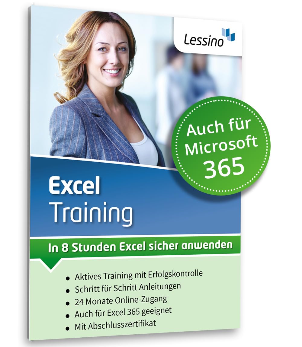 Excel Training – Online-Kurs: Schritt für Schritt lernen & sicher anwenden (Einsteiger & Auffrischer) | optimiert für Microsoft 365 & Office 2024 | 1 Nutzer-Lizenz