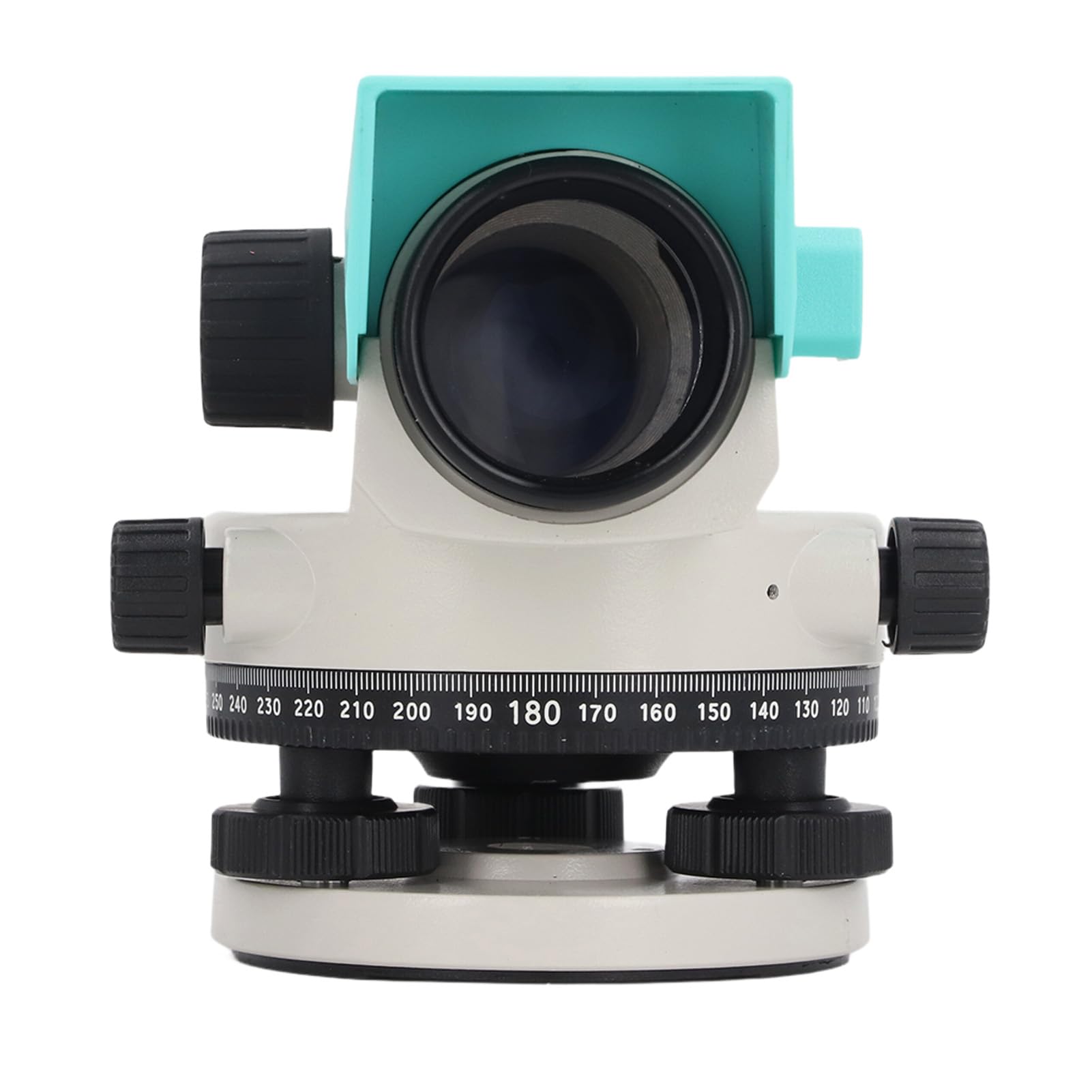 Socobeta Nivel óptico Automático, Herramienta de Topografía de Alta Precisión con Aumento de 32X para Uso en Exteriores, a Prueba de Polvo, Resistente Al Agua