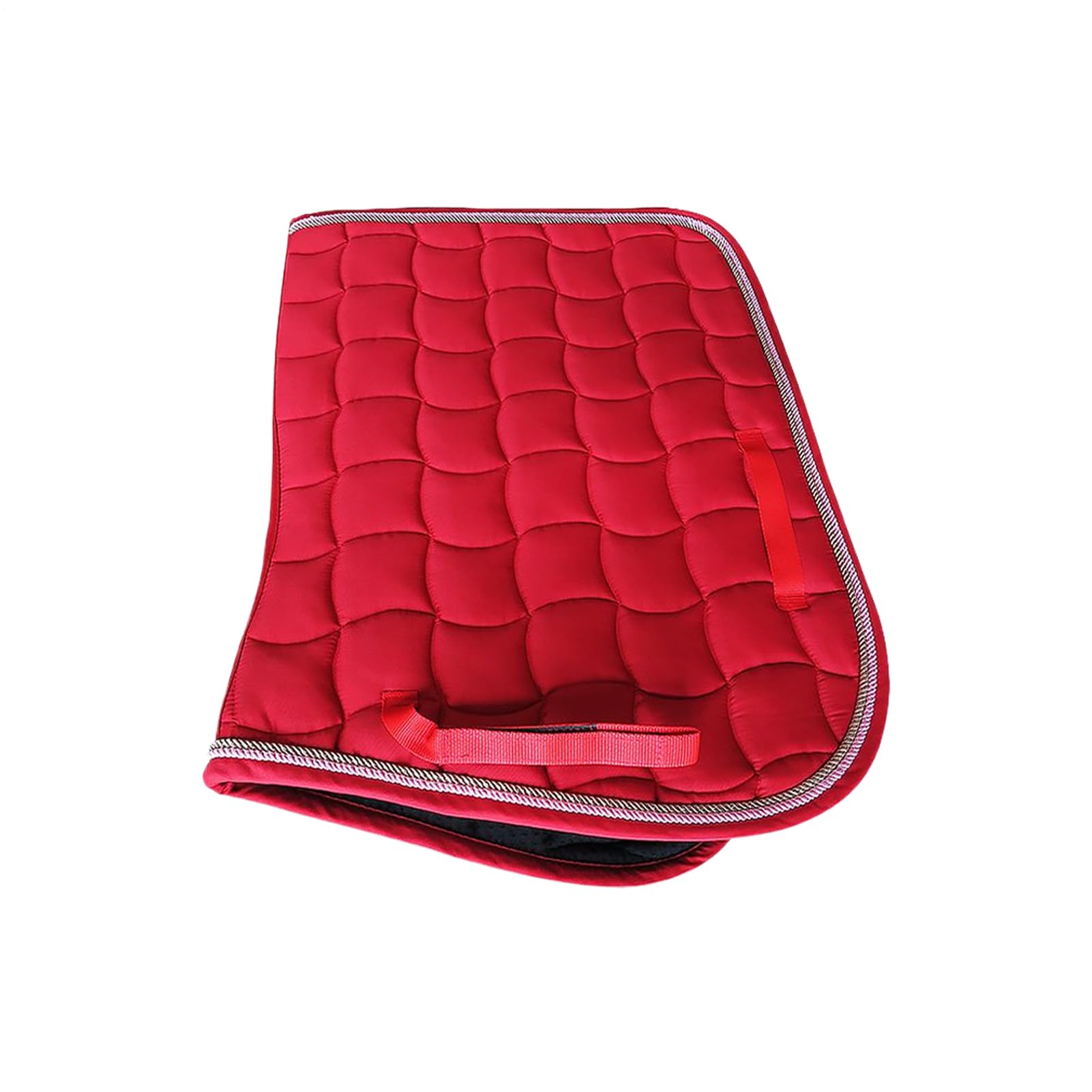 Almohadilla para caballos - Ecuestre acolchado transpirable, espuma amortiguadora, forro cómodo, competiciones de entrenamiento de conducción | Saddle Pad for Horses Western English Show Performance